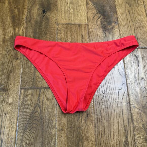 Lot of 4 Hollister Cheeky Swim Bottoms Womens Sz XL Cheetah, Floral, Red, Orange - Picture 7 of 10